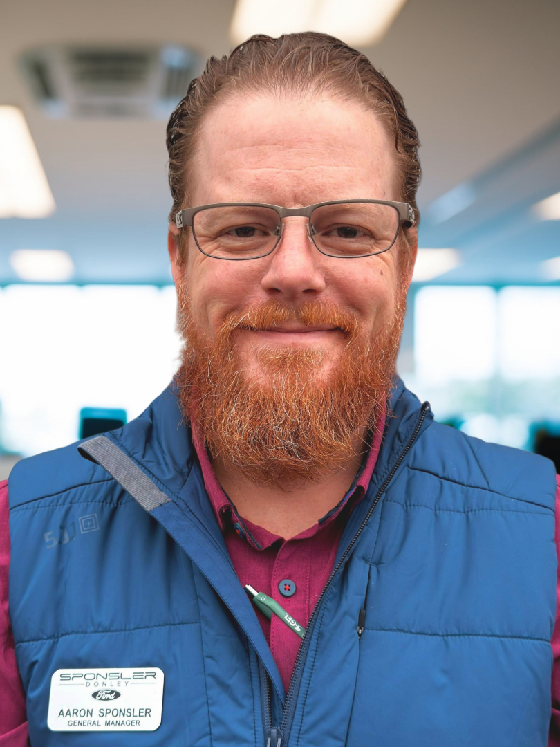 General Manager Aaron Sponsler in Executive Team Members at Sponsler-Donley Ford of Shelby